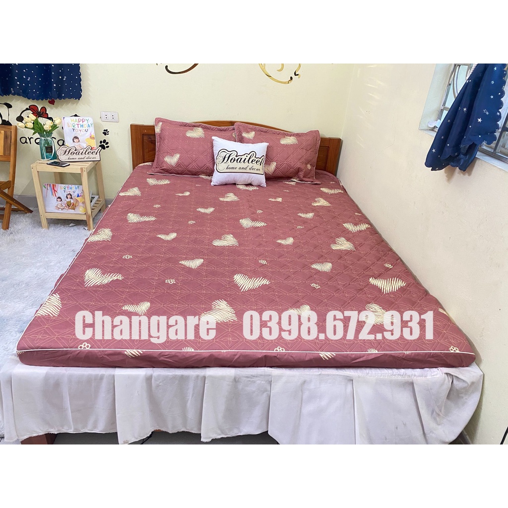 Ga chun ga trải giường [FREE SHIP] ga trần bông nhiều kích thước m6 m8 2m2