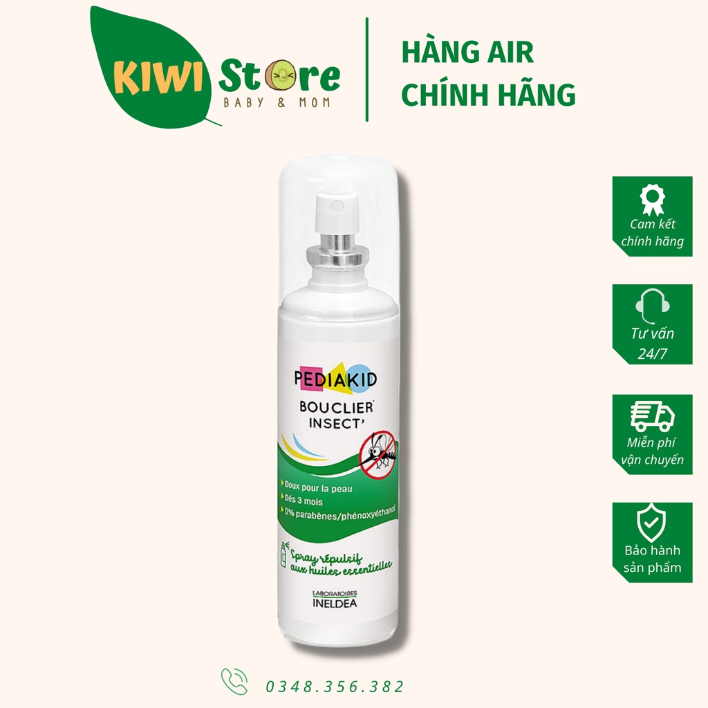 Xịt muỗi Pediakid Pháp 100ml