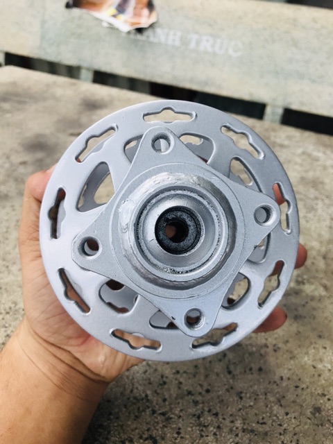 Đùm trước yass lớn và nhỏ sơn bạc