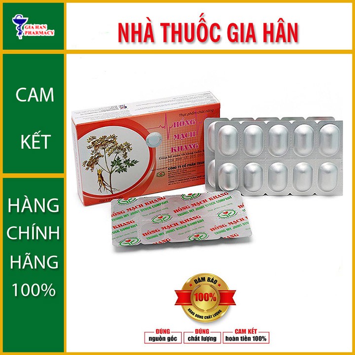 Hồng Mạch Khang - Dành Cho Người Huyết Áp Thấp