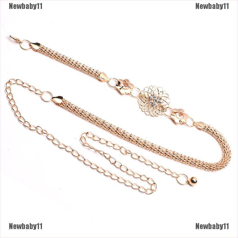 Thắt lưng dây xích bằng kim loại thanh lịch thời trang