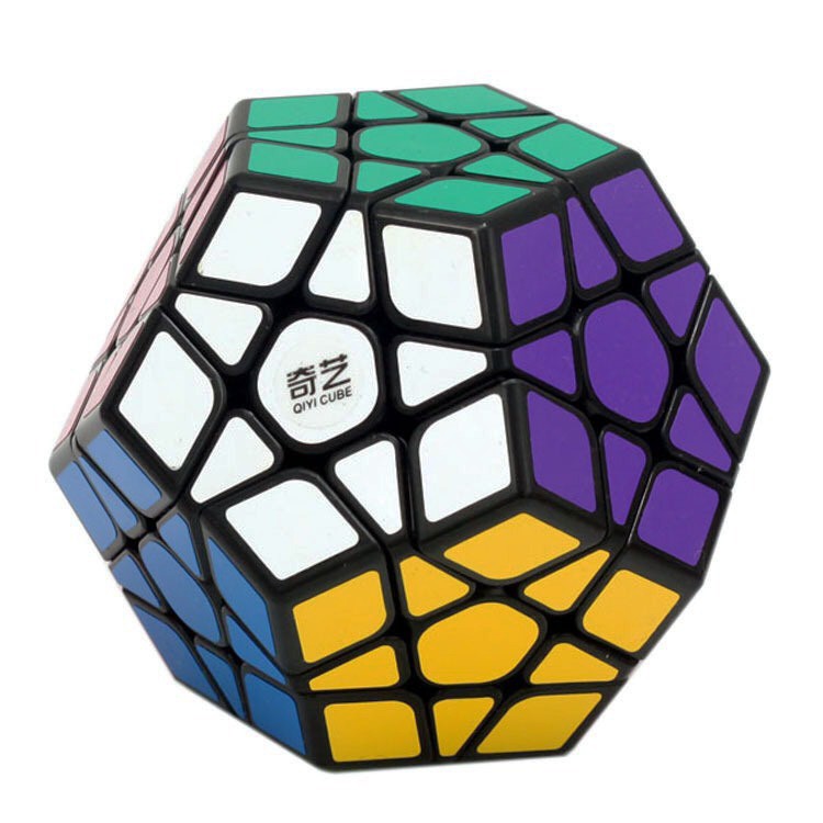 Combo 6 Rubik Mastermorphix, Megamix, Pyraminx, Mirror, Skewb, Square-1 - Trọn Bộ 6 Rubik Viền Đen Cao Cấp