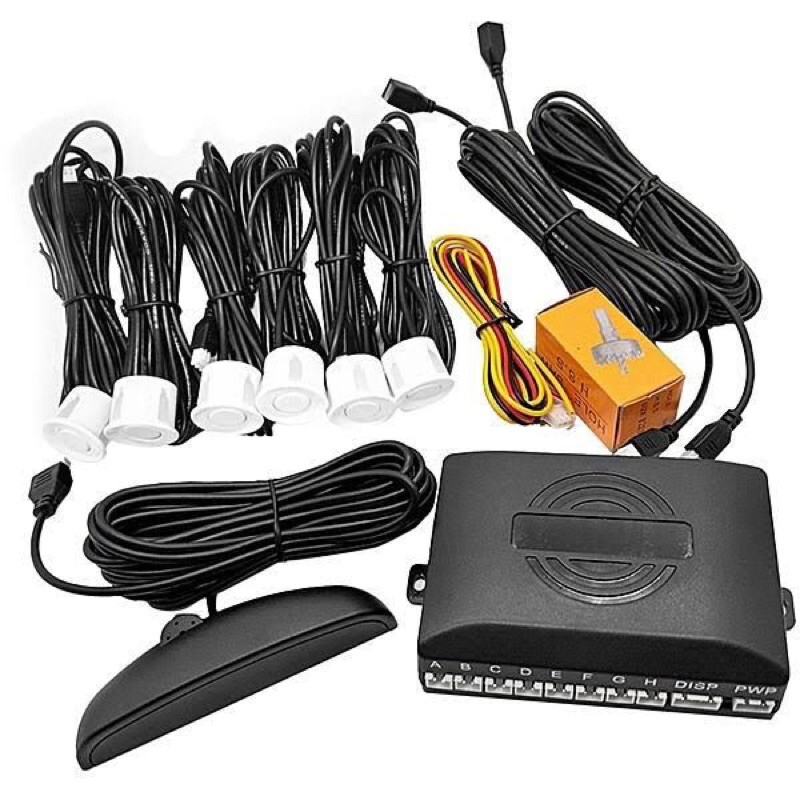 Cảm biến trước sau 6 mắt cảnh báo và chạm