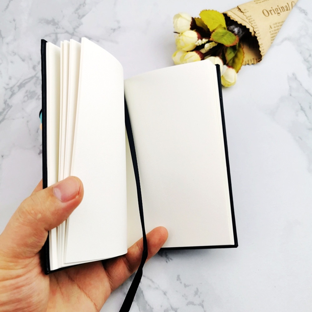 Sổ Tay Ghi Chú Có Đèn Led Màu Đen