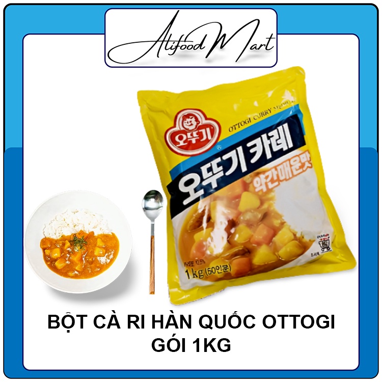 Bột cà ri Hàn Quốc Ottogi 1kg Dùng để chế biến các món cà ri