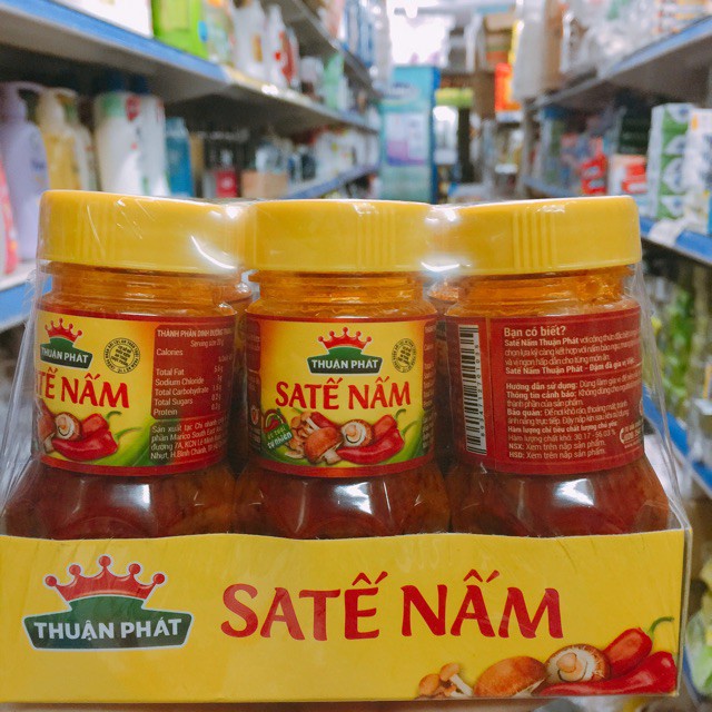 SA TẾ TÔM NGON THUẬN PHÁT LỌ 85G/ SATE TÔM - giao Hỏa Tốc