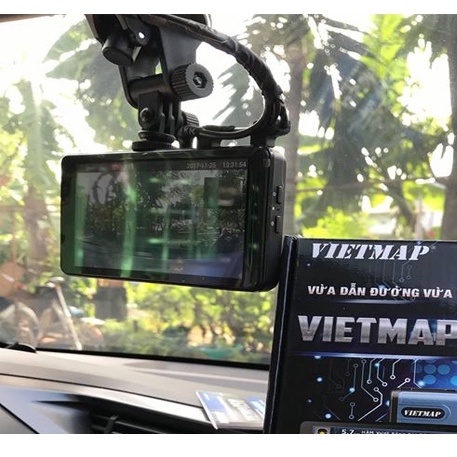 Camera hành trình ô tô VIETMAP A50, cảnh báo giới hạn tốc độ, tặng kèm thẻ nhớ 32gb