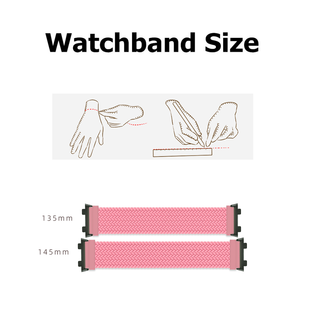 Dây Đeo Nylon Bện Cho Đồng Hồ Thông Minh Oppo 41mm 46mm