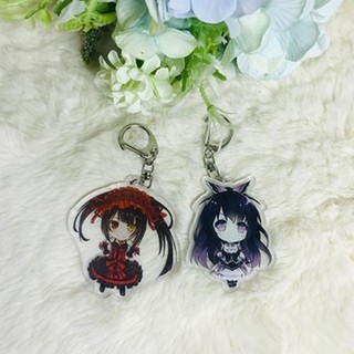 (new) ( Mica trong ) Móc khóa Date A Live quà tặng xinh xắn dễ thương anime chibi