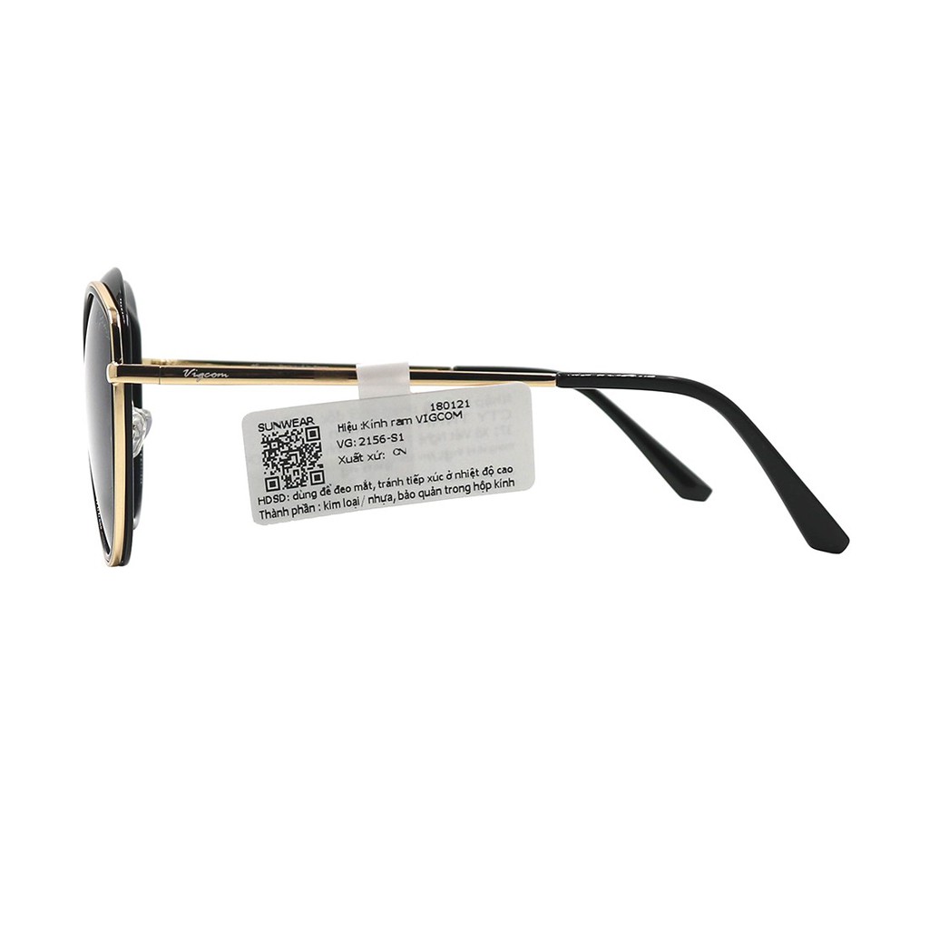 (Hàng chính hãng) Kính mát nam nữ Vigcom VG2156 màu sắc thời trang