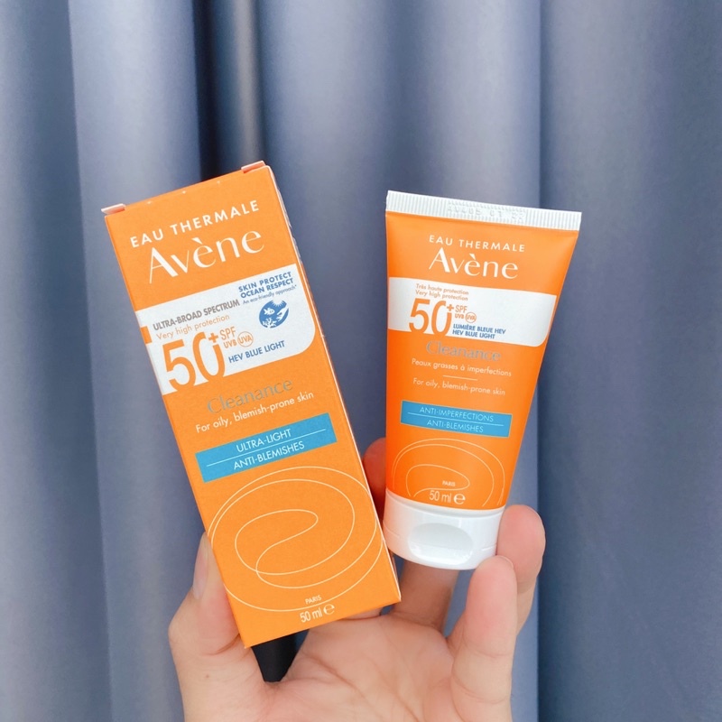 Kem chống nắng Avène Cleanance dành cho da dầu mụn