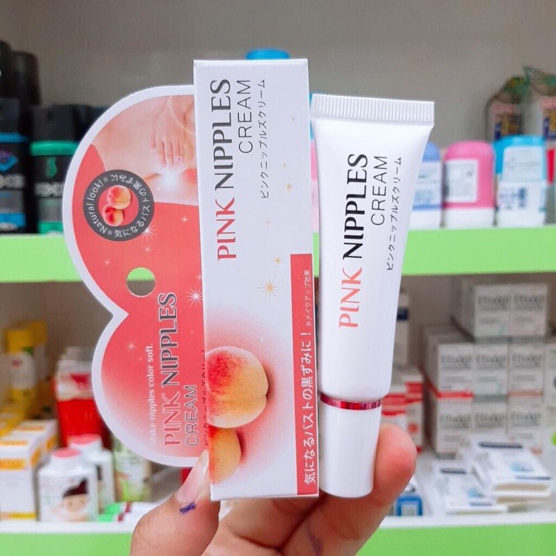 Kem Làm Hồng Nhũ Hoa Pink Nipples Cream 20g Nhật Bản