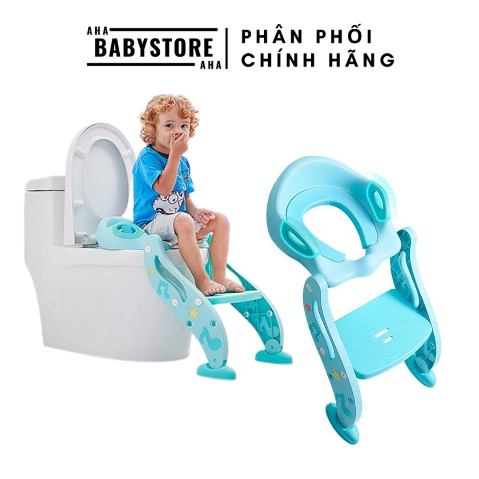 Thang hỗ trợ đi vệ sinh cho bé Royalcare TH511 - Màu xanh - Hàng chính hãng - Bảo hành 1 năm