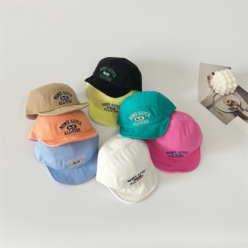 Nón Lưỡi Trai Mềm Thêu Chữ Phong Cách Hàn Quốc Thời Trang