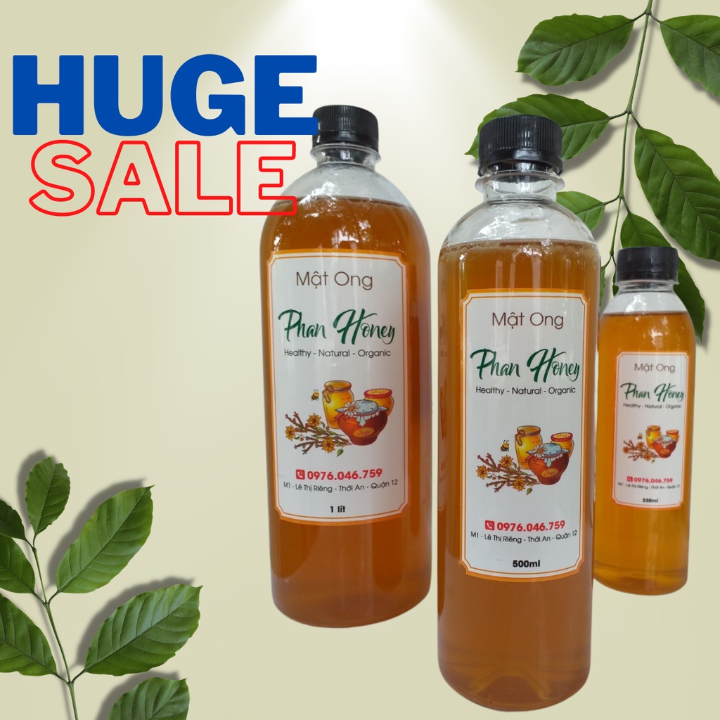 Mật Ong Nguyên Chất Hoa Cà Phê Đắc Lắc- 100% Thiên Nhiên thương hiệu Phan Honey cam kết hàng đúng chất lượng.