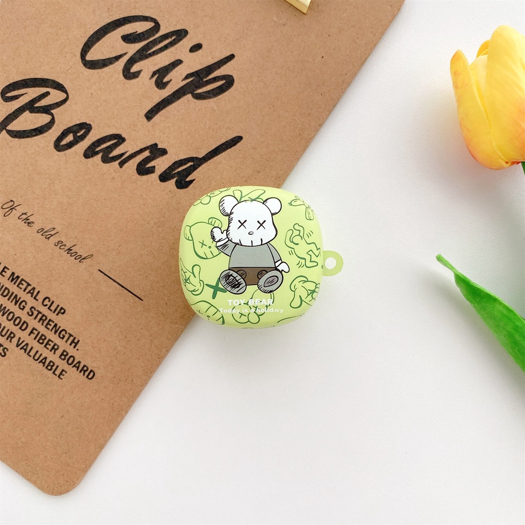 Vỏ Bảo Vệ Hộp Sạc Tai nghe không dây Baseus Bowie WM02 Bằng TPU Mềm Chống Sốc Họa Tiết Hoạt Hình Dễ Thương