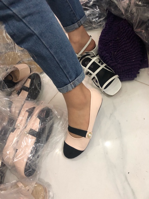 ] Giày búp bê tiều thư quai ngang siêu xinh