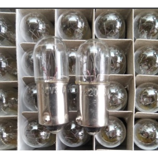 Bóng đèn sợi đốt đuôi gài 9mm ba9s 220v 3w