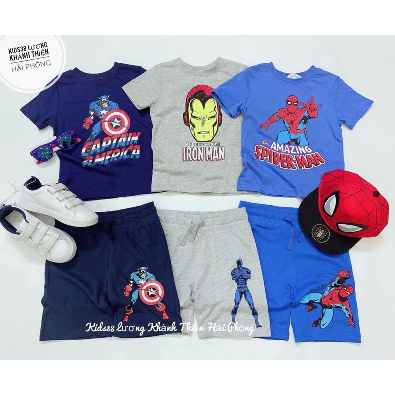 Set 3 áo HM bé trai < hàng chuẩn auth