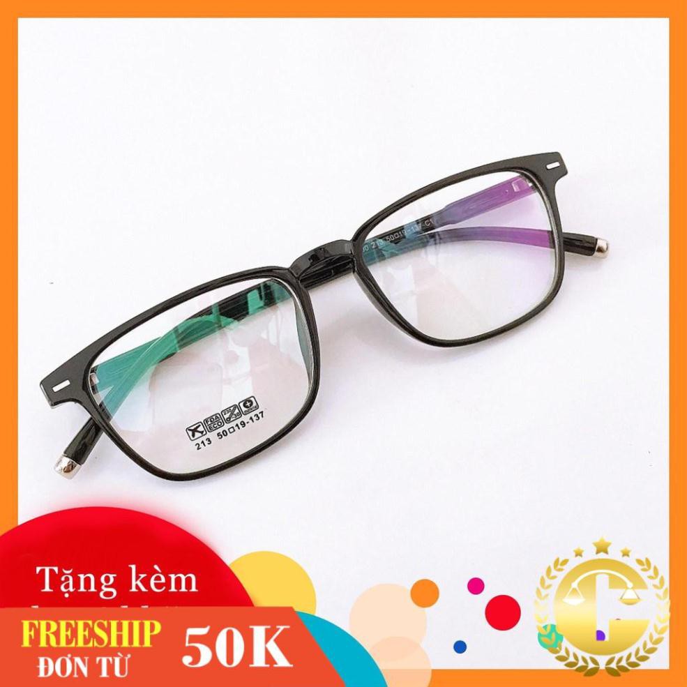Gọng kính cận 213 -gọng kính giả cận thời trang nhận cắt mắt cận viễn loạn