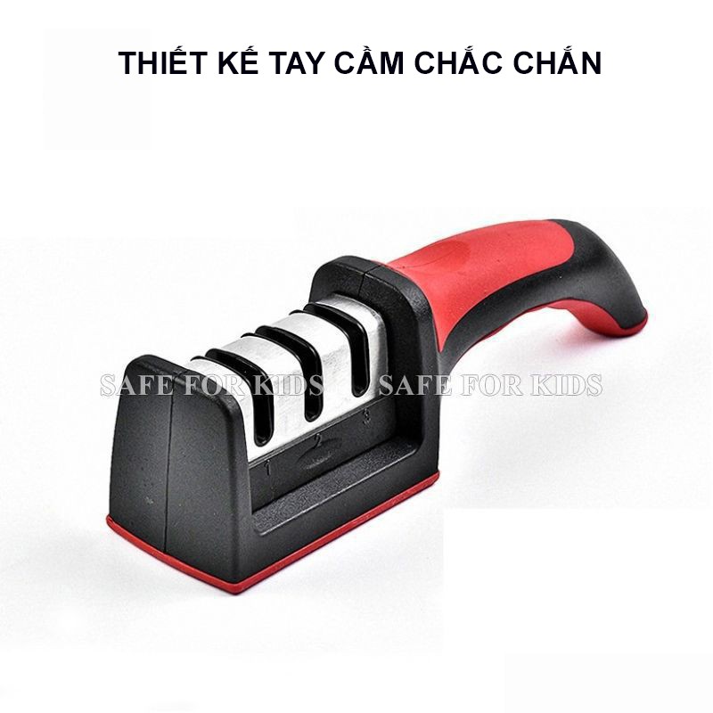 Dụng Cụ Mài Dao Cầm Tay - Máy Mài Dao Kéo 3 Cấp Độ Cực Sắc Bén