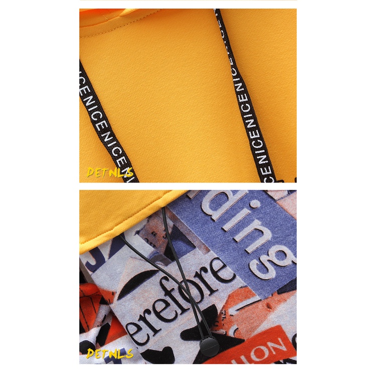 Áo Hoodie Unisex Mùa Hè Nam Nữ Dài Tay Có Mũ Họa Tiết Chữ Phong Cách Trẻ Trung Thời Trang Zenkonu TOP NAM 1000200