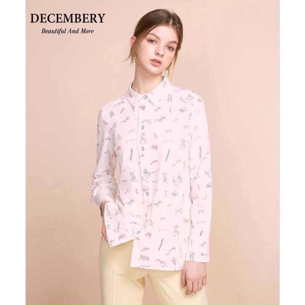 Áo Sơ Mi Họa Tiết Decembery
