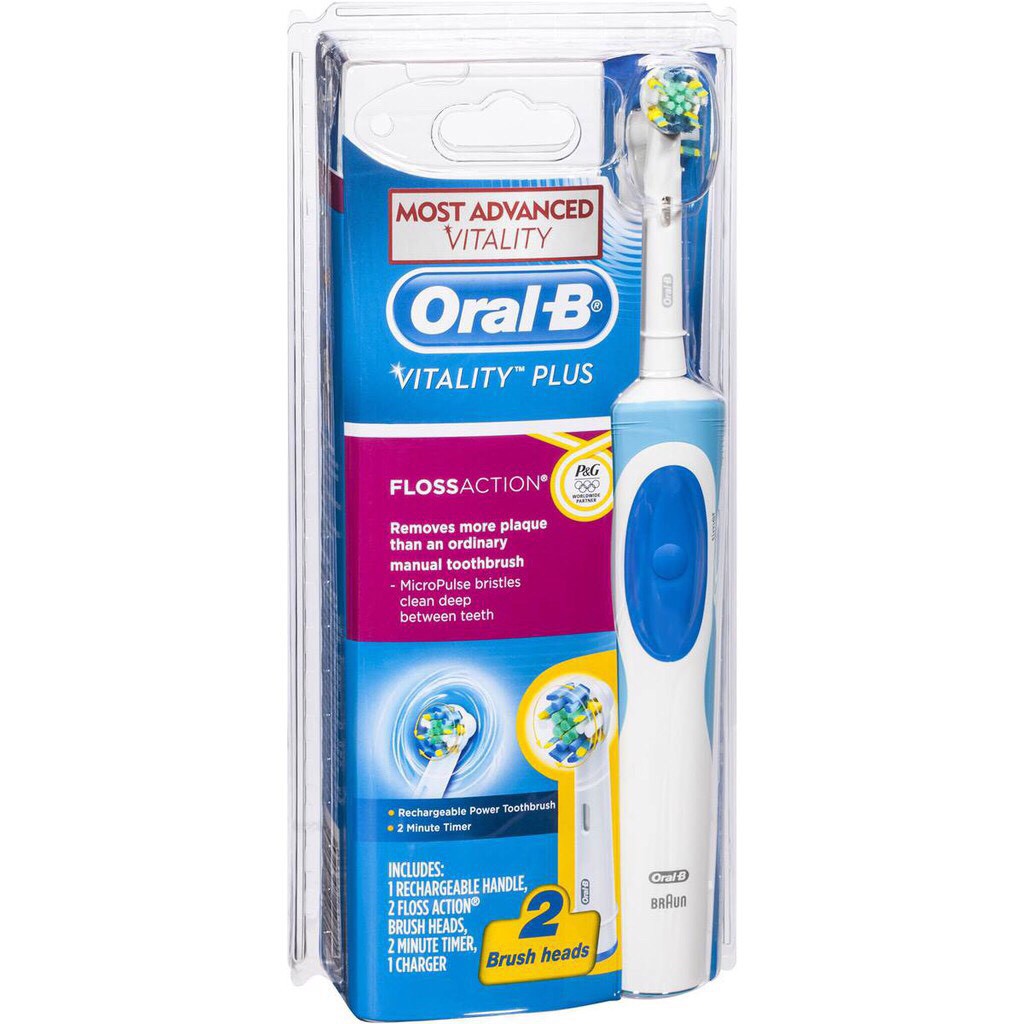 BÀN CHẢI ĐIỆN ORAL B BRAUN VITALITY CHÍNH HÃNG CHO NGƯỜI LỚN