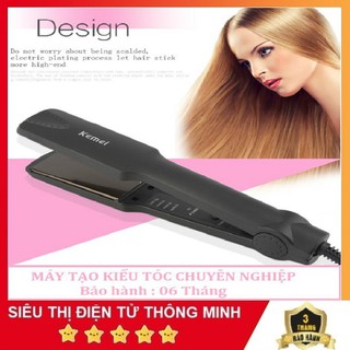 Máy Là Duỗi Thẳng Tóc 4 Mức Nhiệt KEMEI 329-Dụng Cụ Tạo Kiểu,Làm Đẹp Tóc