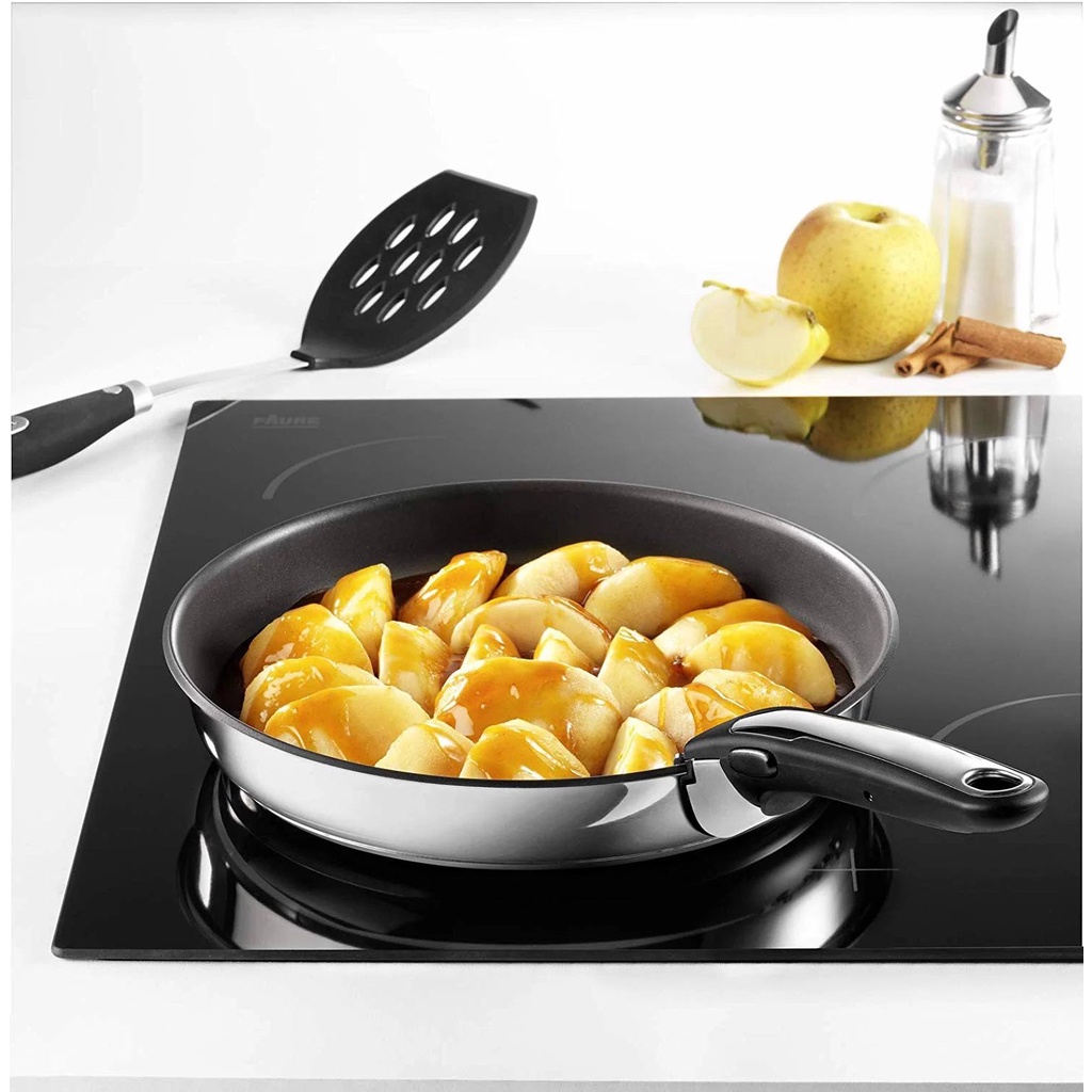 Bộ chảo Tefal Ingenio Preference 22 + 26cm chung tay cầm, bên ngooài inox, bên trong chống dính