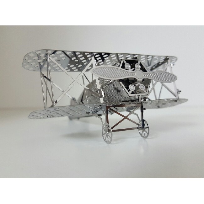 Mô hình 3D kim loại lắp ráp máy bay tiêm kích FOKKER D-VII [Chưa lắp]