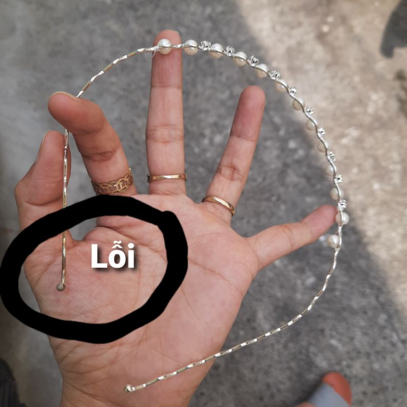 Thanh lý cài tóc mới bị trầy (đen/màu)