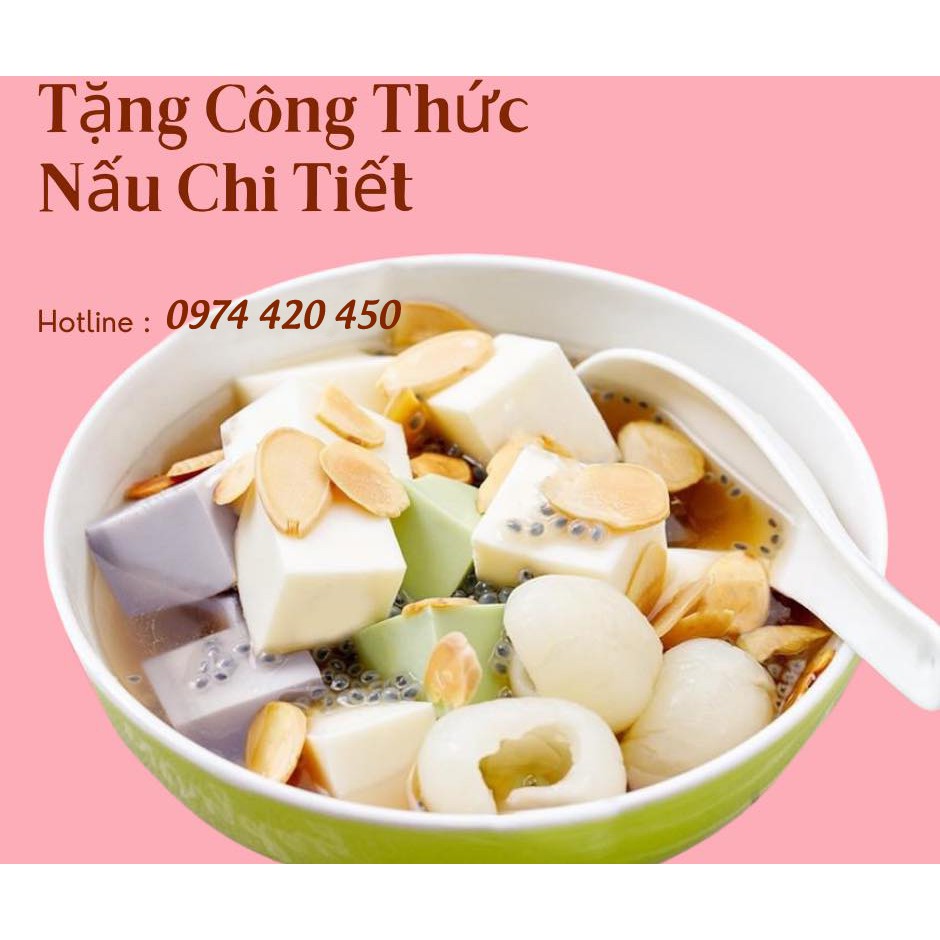 SET nguyên liệu làm Chè Khúc Bạch tại nhà | BigBuy360 - bigbuy360.vn