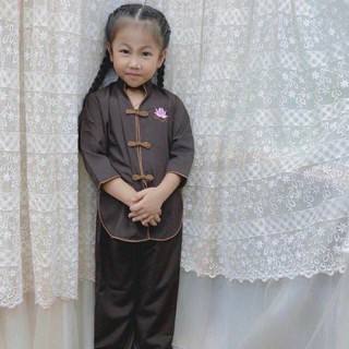đồ lam đi chùa (cổ tàu em bé)