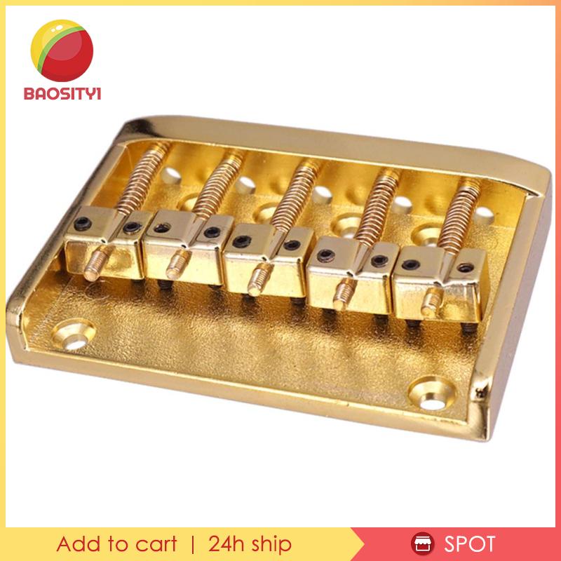 Set 1 Dây Đàn Guitar Bass 5 Dây Màu Vàng Thay Thế Tiện Dụng