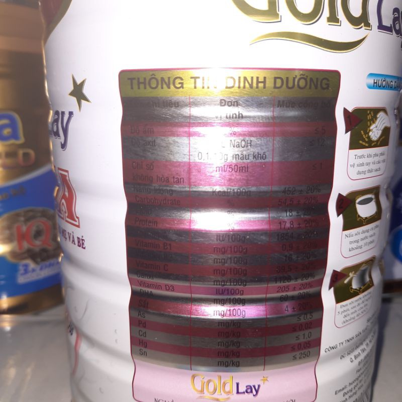 Sữa Goldsure mama Gold 900g