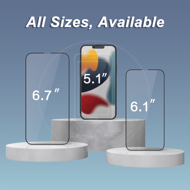 Kính Cường Lực Bảo Vệ Toàn Màn Hình Cho Apple Iphone 13 / Iphone 13 Pro / Iphone 13 Pro Max / Iphone 13