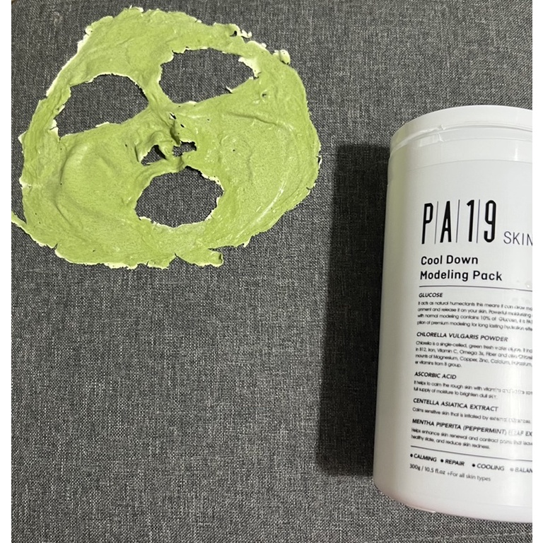 Mặt Nạ PA19 Cool Down Làm Trắng - Căng Bóng - Bổ Sung Vitamin & Protein & Omega Cho Da