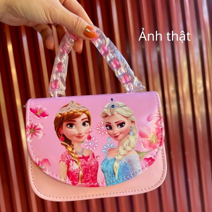 [Giảm giá thần tốc] Túi đeo chéo Elsa lộng lẫy cho bé yêu