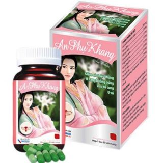 Combo 3 lọ an phụ khang hỗ trợ điều trị u xơ, u nang, rối loạn kinh nguyệt