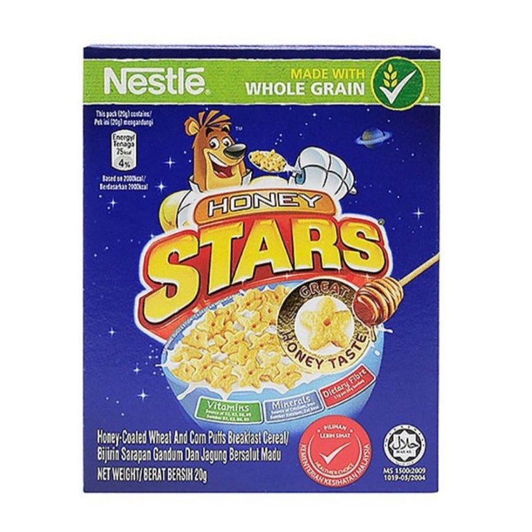 Bánh Ăn Sáng Ngũ Cốc Ăn Sáng Nestlé Honey Stars 20G