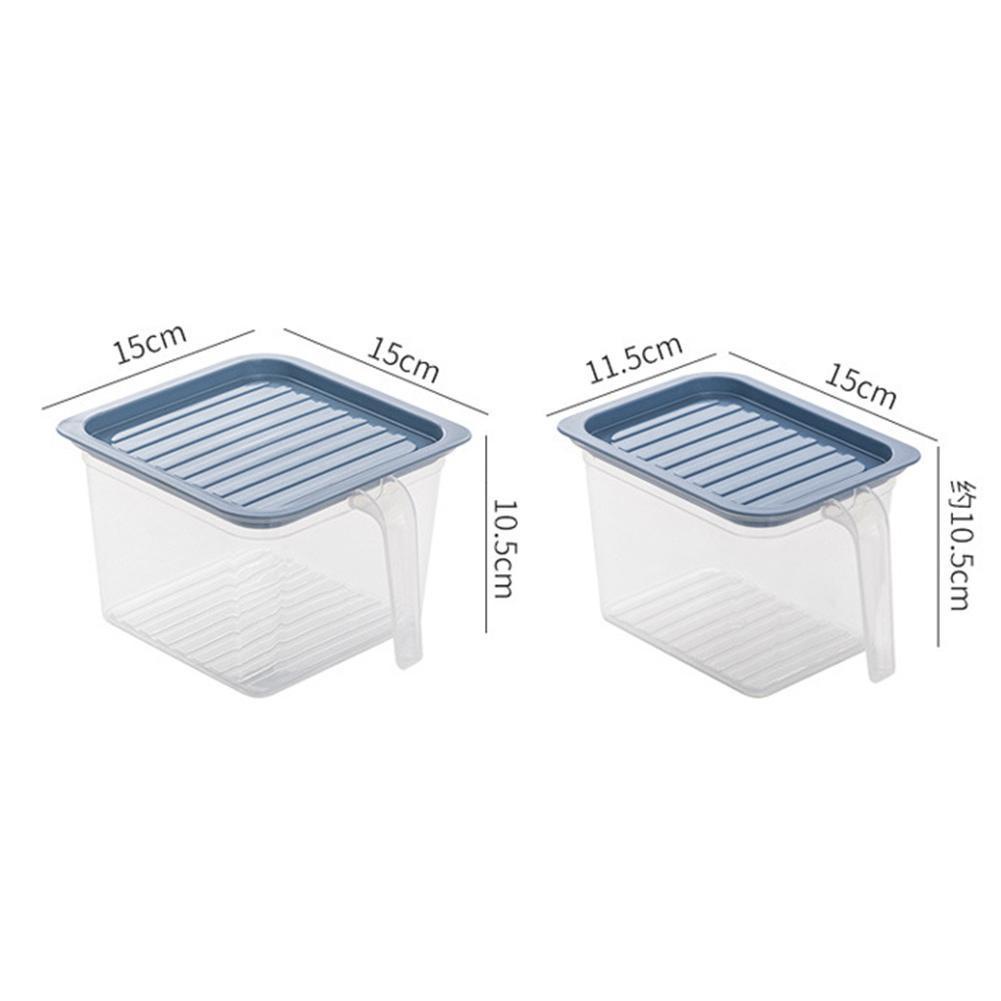 Hộp Đựng Thực Phẩm Hình Vuông Có Tay Cầm Đa Năng J0L2