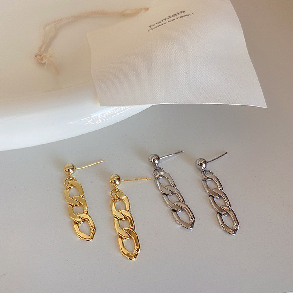 Khuyên Tai Kim Loại Tua Rua Phong Cách Bohemian Đơn Giản Thời Trang Cho Nữ