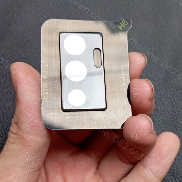 Kính cường lực camera đế đen Vivo V23E giúp bảo vệ cam, chụp hình đẹp