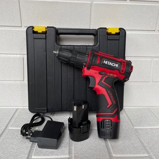 Máy khoan tay bắt vít HITACHI dùng pin 12v 2 pin , máy khoan pin 12v