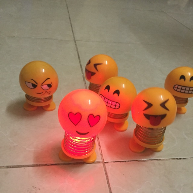 Thú nhún emoji có đèn