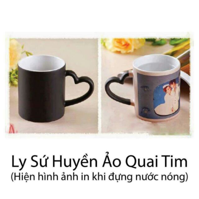 Ly Sứ chuyển nhiệt in hình