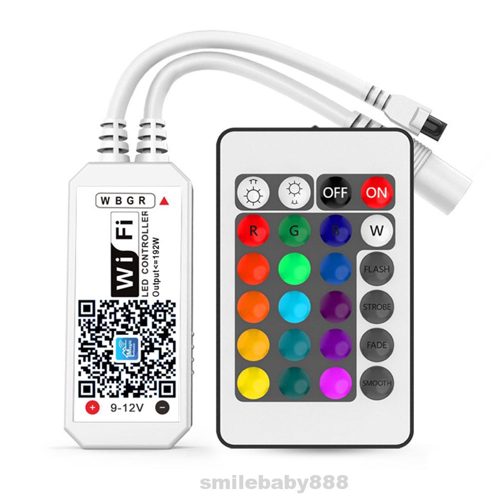 Smart Kickstart Your Party Multifunctional Strip Light With 24Key IR Remote Wifi LED Controller