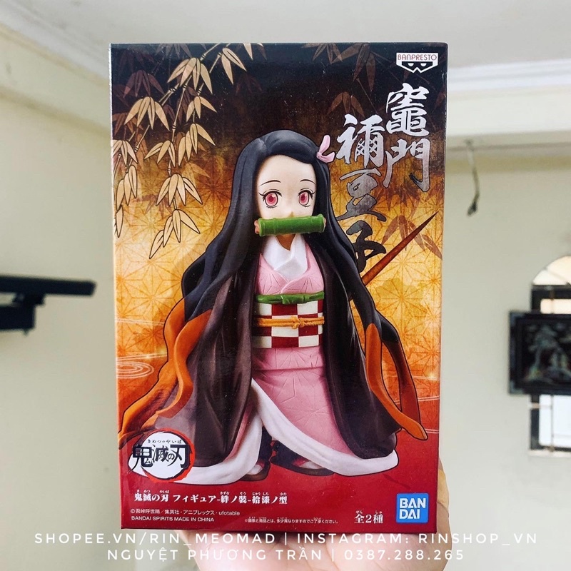 [BANPRESTO][CÒN MẪU NÂU] Mô hình Kamado Nezuko - Kimetsu no Yaiba - Figure -Kizuna Outfit- 17th Form B