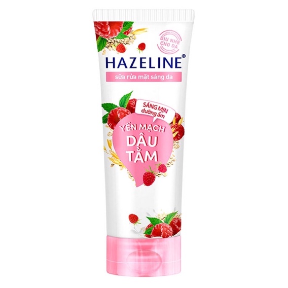 SỮA RỬA MẶT HAZELINE YẾN MẠCH DÂU TẰM 50G - 100G